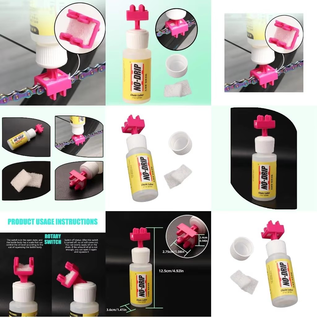 Bicycle Chain Lubricant - 1세트 자전거 오일 윤활제 드립프리 체인