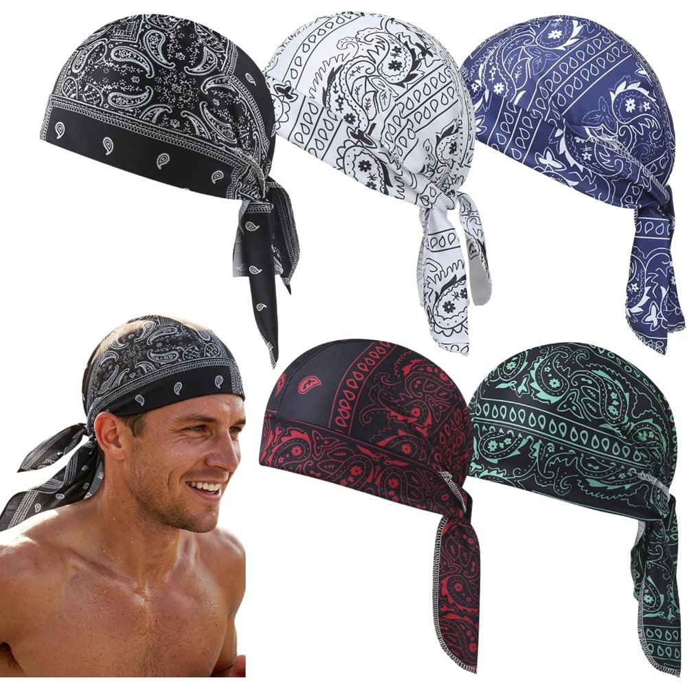 1-5pcs 냉각 스컬 캡 헬멧 라이너 통기성 땀 흡수 - Cycling Gear Helmet 리뷰 및 가격