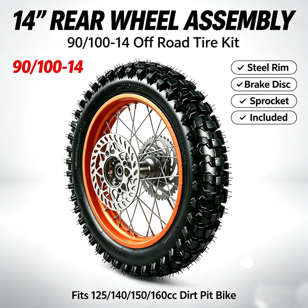 14인치 리어 휠 타이어 어셈블리 90/100-14 오 - Road Bike Tire 리뷰 및 가격