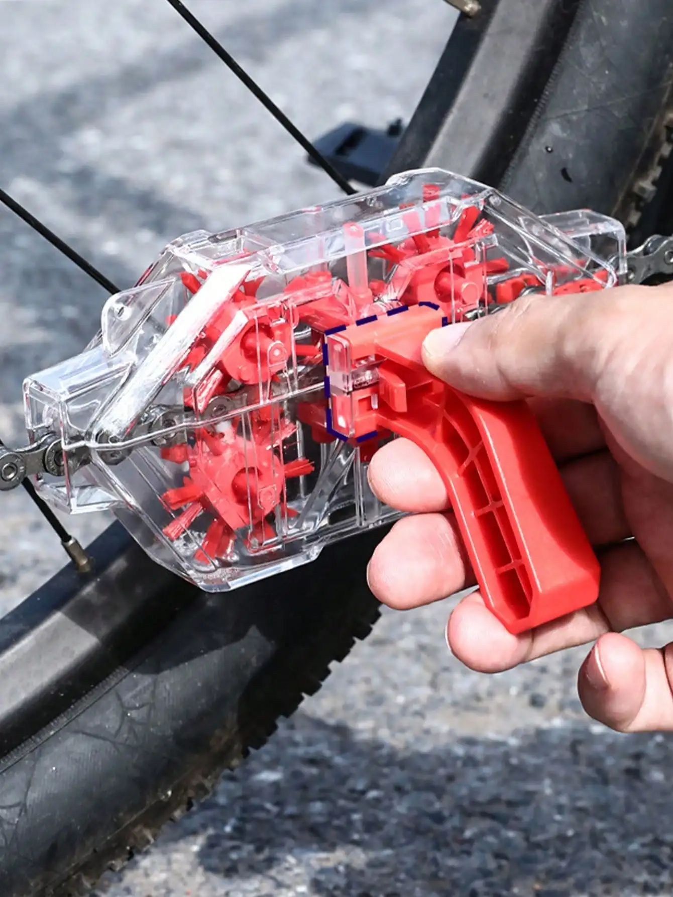 1pc 자전거 체인 클리너 산악 도로 자전거 투명 시각 - Bicycle Chain Lubricant 리뷰 및 가격