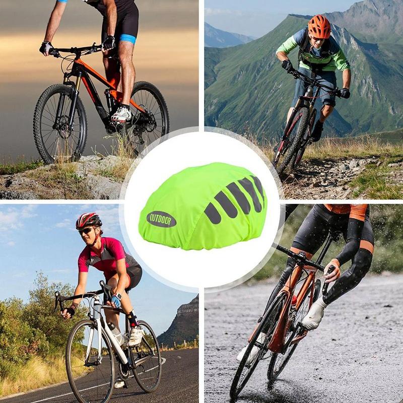 1 Pcs 자전거 헬멧 레인 커버 반사 스트립 방수 방 - Cycling Gear Rain 리뷰 및 가격