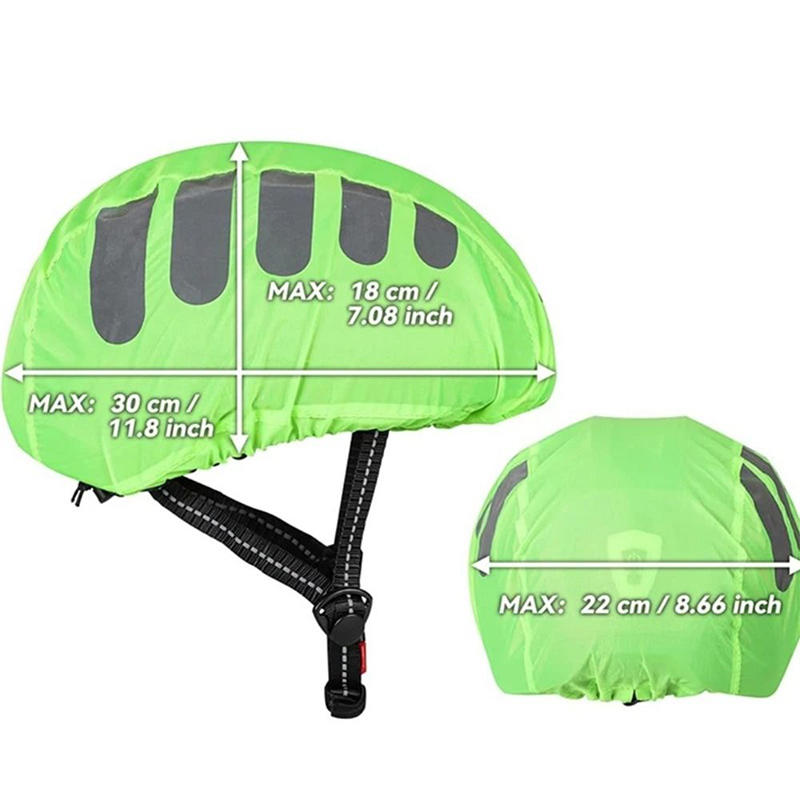 1 Pcs 자전거 헬멧 레인 커버 반사 스트립 방수 방 - Cycling Gear Rain 리뷰 및 가격