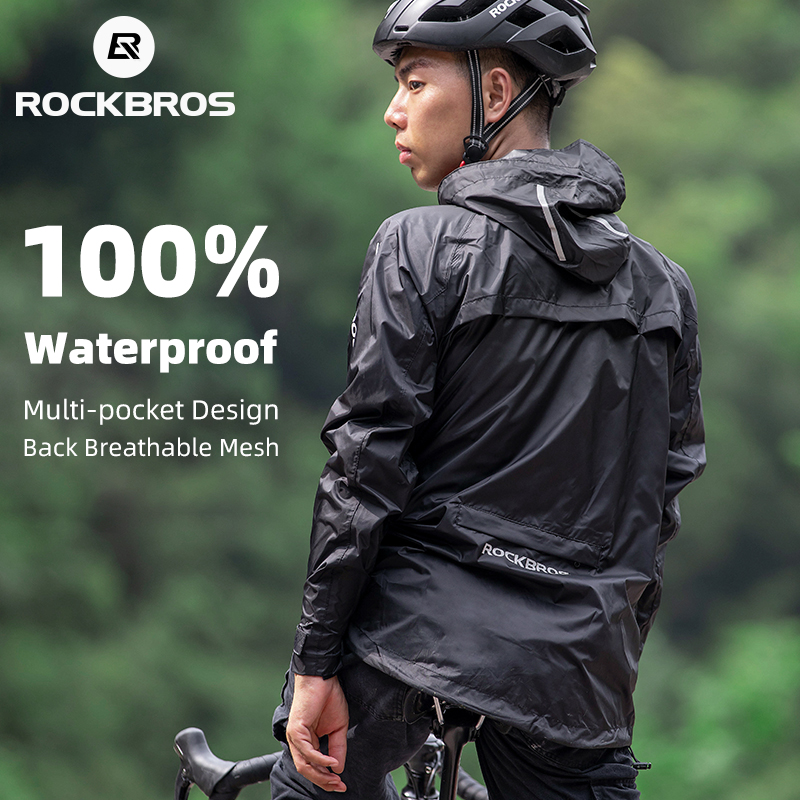 ROCKBROS 남성용 방수 사이클링 레인 코트, 통기 - Cycling Gear Rain 리뷰 및 가격